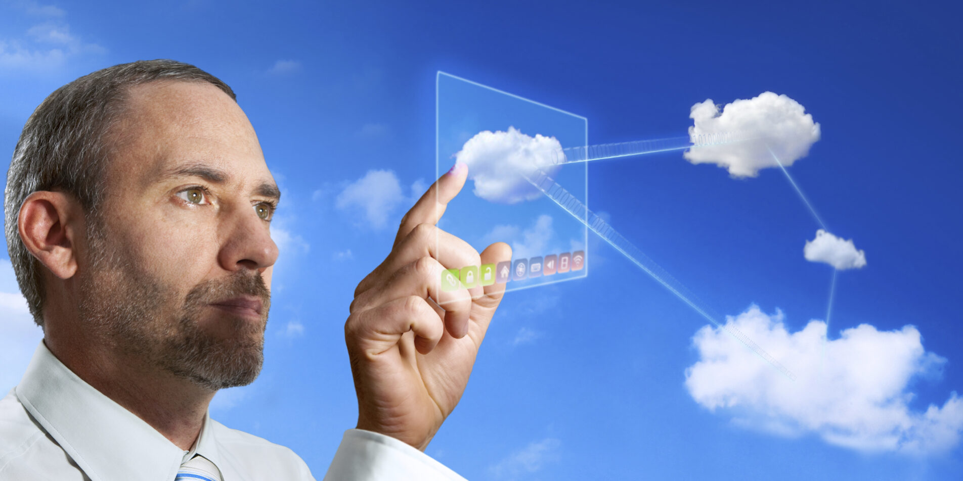 Futuristic Cloud Computer